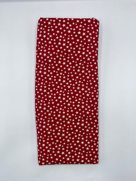 Cotton Fabric Red with Stars