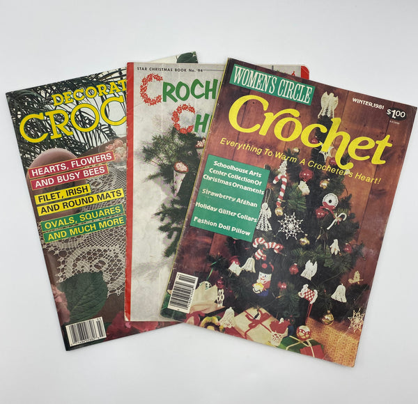 Vintage Crochet Magazine Bundle