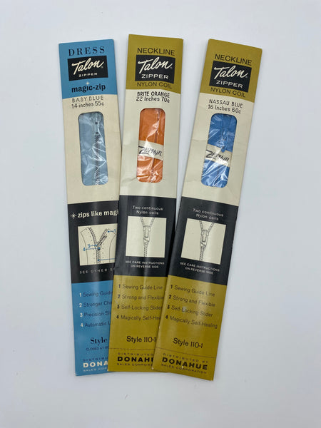 Vintage Talon Zipper Bundle