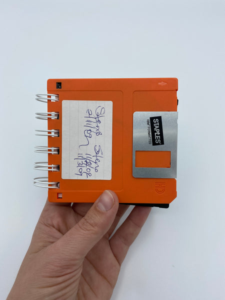Floppy Disc Mini Spiral Notebook