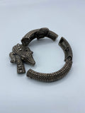 Jewel Studded Alligator Bracelet Beads