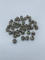 Antiqued Silver Style Metal Bead Bundle
