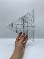 Clear View Triangle Quilting Ruler