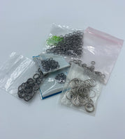 Assorted Silver Jump Ring Pack