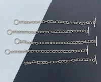 Silver Chain Bracelet Pack